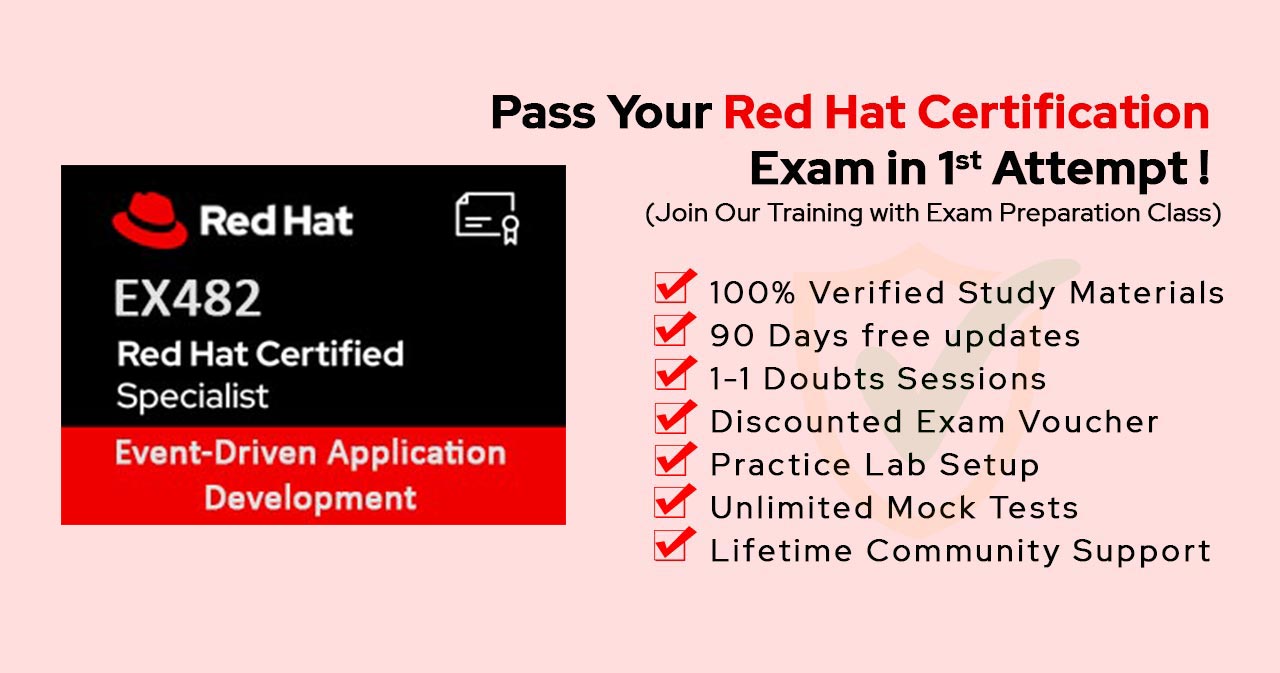 EX482 | Red Hat Certified Specialist in Event-Driven Application Development